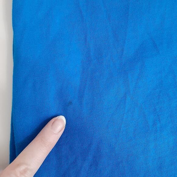 Vineyard Vines Whale Tee Set 2pc Solid Blue & Happy Hanukkah Long Sleeve 3T/4T - Picture 4 of 16